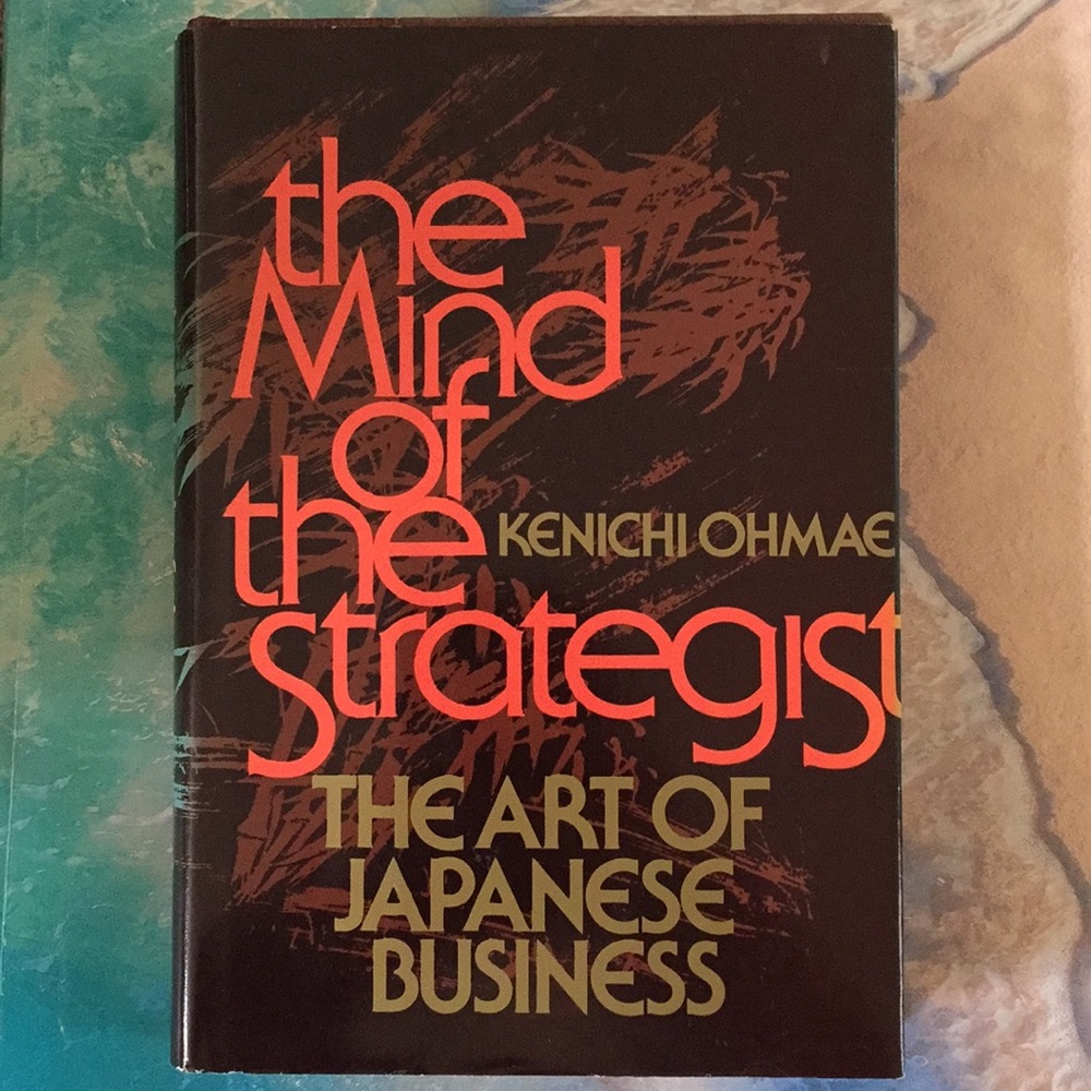 Hardcover, The Mind of the Strategist Kenichi Ohmae Book